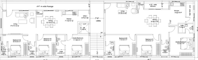 Floor Plan of A3 Sapphire in Kompally, Hyderabad - Image 146025