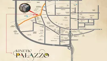 Location of Kinetic Palazzo - Image 146109