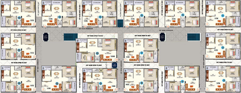 Floor Plan of Medha Golden Leaf in Isnapur, Hyderabad - Image 146144