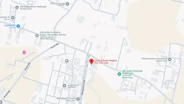 Location of Coral Arihant Heights - Image 146194