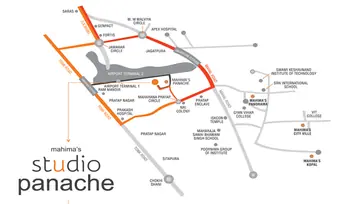 Location of Mahima Studio Panache - Image 146206