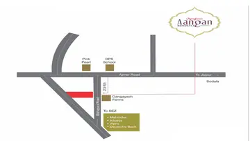 Location of Manglam Aangan Residency - Image 146212