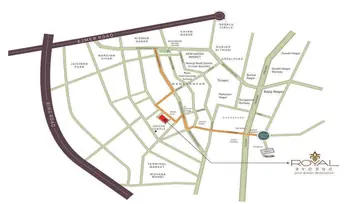 Location of Gangaa Royal Avenue - Image 146221