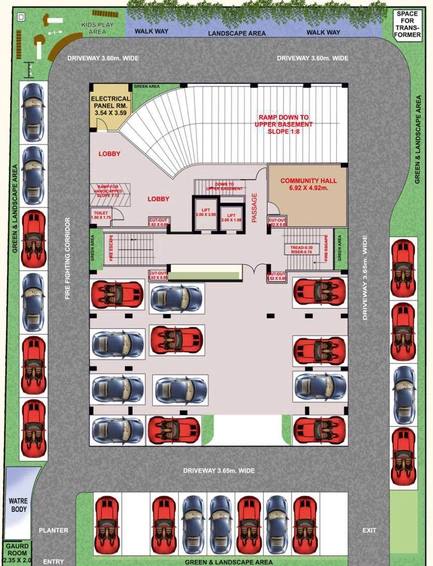 Master Plan of SNG Shree Ratna in Bani Park, Jaipur - Image 146248