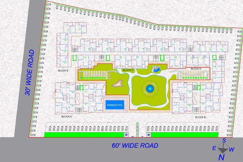 Master Plan of Aastha Sez View in Ajmer Road, Jaipur - Image 146272