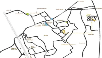 Location of Agarwal Sky Heights - Image 93870