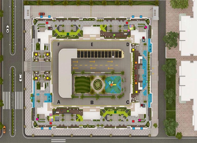 Master Plan of Agarwal Sky Heights in Vasai East, Palghar - Image 93872