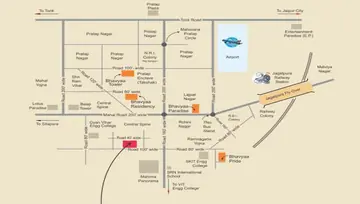 Location of Krishnaa Bhavyaa Heights - Image 146471