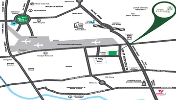 Location of Manglam Rambagh - Image 146489