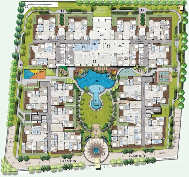Master Plan of Manglam Rambagh in Jagatpura, Jaipur - Image 146491