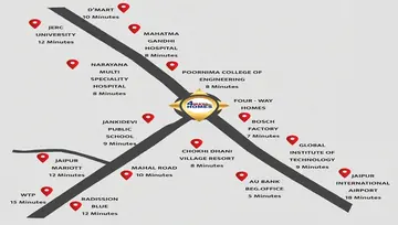 Location of Aadhar Four Way Homes - Image 146505