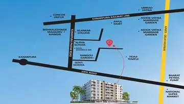 Location of Techno Altura Heights - Image 146524