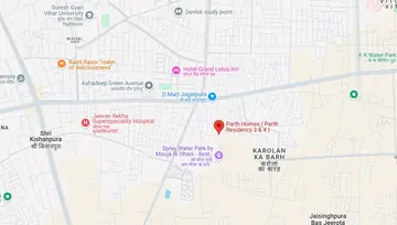 Location of Parth Residency 3 - Image 146574