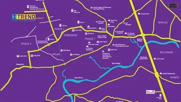 Location of Kohinoor Itrend Homes - Image 146636