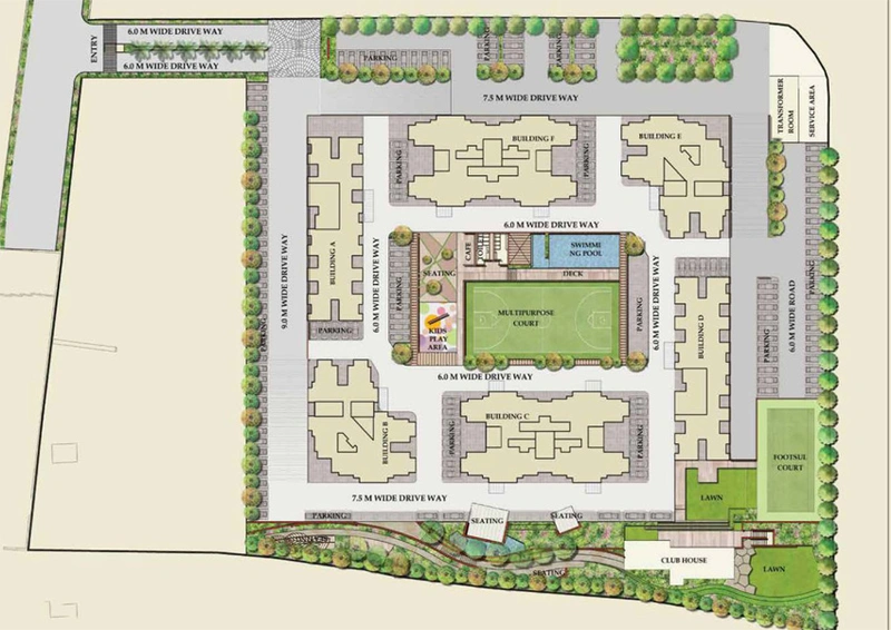 Master Plan of Kohinoor Itrend Homes in Pimpri Chinchwad, Pune - Image 146637