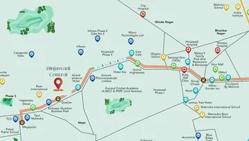 Location of Kohinoor Central Park - Image 146642