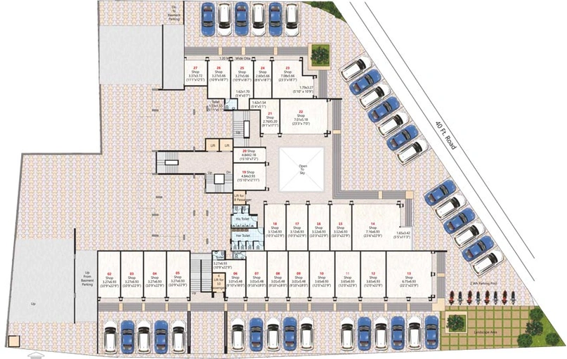 Master Plan of Karda Hari Aakruti in Dwarka, Nashik - Image 146677