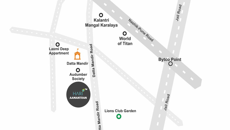 Location of Karda Hari Amantran in Nashik Road, Nashik - Image 146688