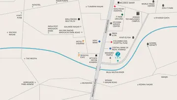 Location of Kohinoor Zen Estate - Image 146698