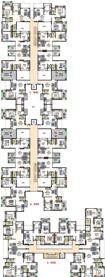 Master Plan of Karda Hari Krishna 3 in Nashik Road, Nashik - Image 146729