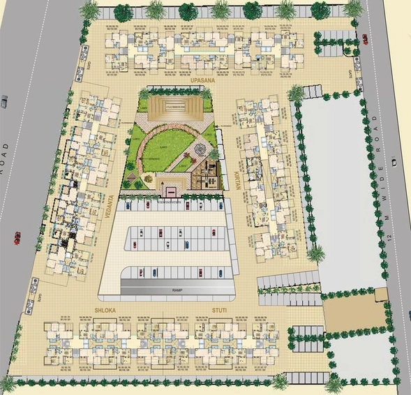 Master Plan of Karda Hari Sanskruti in Nashik Road, Nashik - Image 146738