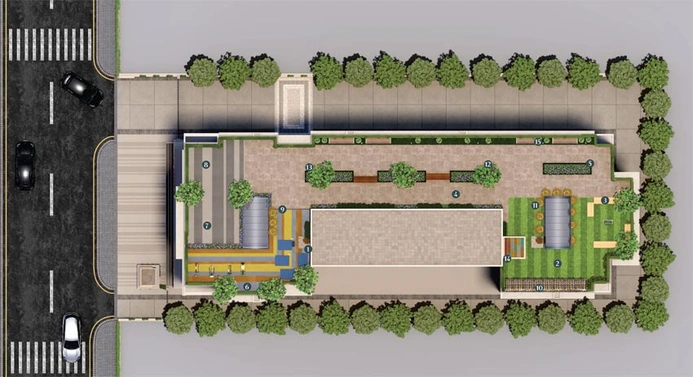 Master Plan of Paranjape Aspire in Andheri West, Mumbai - Image 93894
