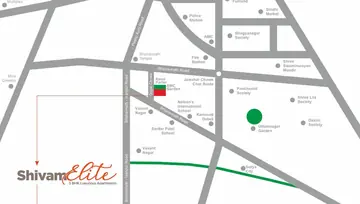 Location of Shubh Shivam Elite - Image 93901