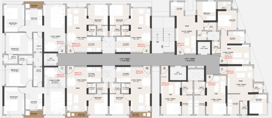Floor Plan of HS Samarpan in Ghatkopar East, Mumbai - Image 107619