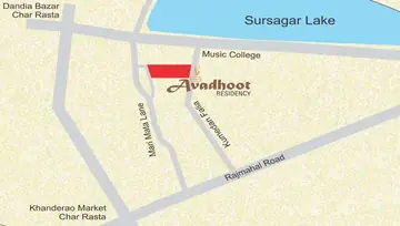 Location of Balaji Avadhoot Residency - Image 98901