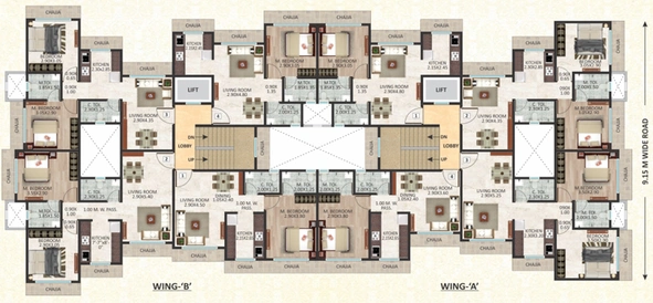 Floor Plan of DGS Sheetal Standard Batteries in Malad East, Mumbai - Image 165248