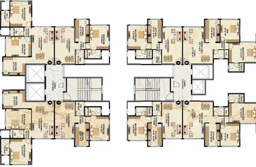 Floor Plan of Shree Krishna in Powai, Mumbai - Image 94029