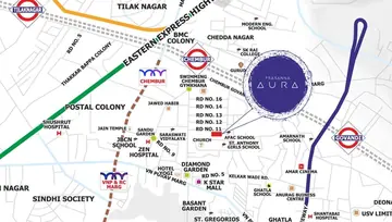 Location of 5th Avenue Prasanna Aura - Image 94036
