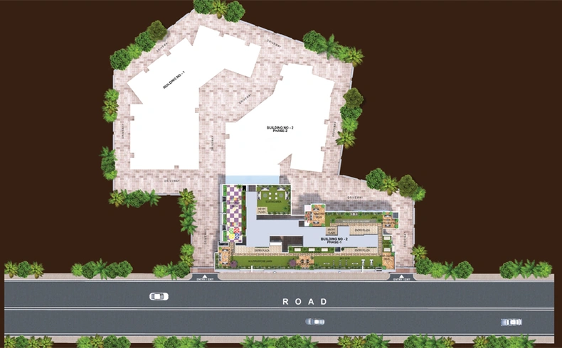 Master Plan of Nicco Ashtavinayak Apartments in Jogeshwari East, Mumbai - Image 158289