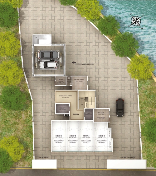 Master Plan of VS Royale 22 in Vikhroli East, Mumbai - Image 158258