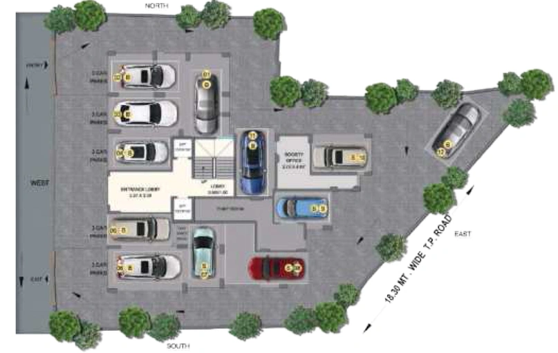 Master Plan of SGPH Parlashray in Vile Parle East, Mumbai - Image 158241