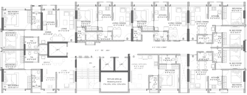 Floor Plan of Rajshree 55 East in Ghatkopar East, Mumbai - Image 158188