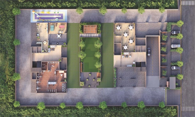 Master Plan of Oryn Armonia in Thaltej, Ahmedabad - Image 94461