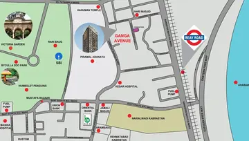 Location of P Square Ganga Avenue - Image 158173
