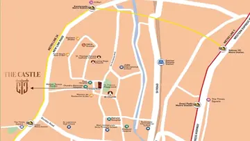 Location of Solidago The Castle - Image 158027