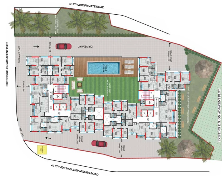 Master Plan of Savvy Merushikhar in Andheri East, Mumbai - Image 157874