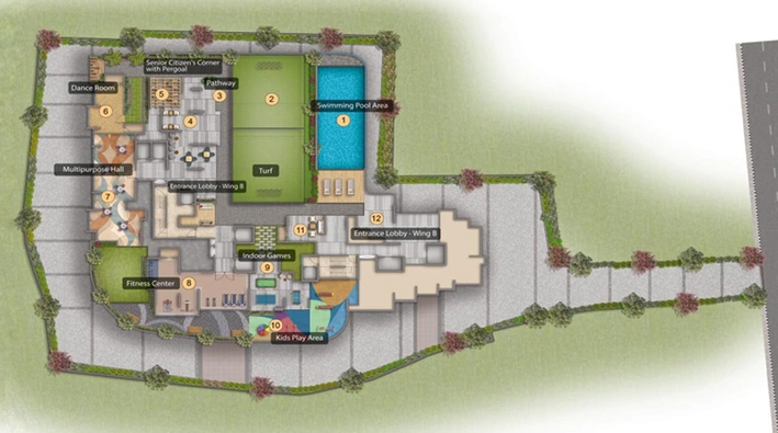 Master Plan of Sahakar Revanta in Goregaon West, Mumbai - Image 157801