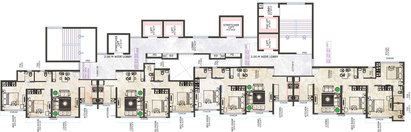 Floor Plan of Osho Sai Krupa in Borivali West, Mumbai - Image 157814