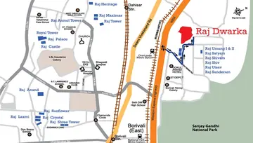 Location of Raj Dwarka - Image 157752