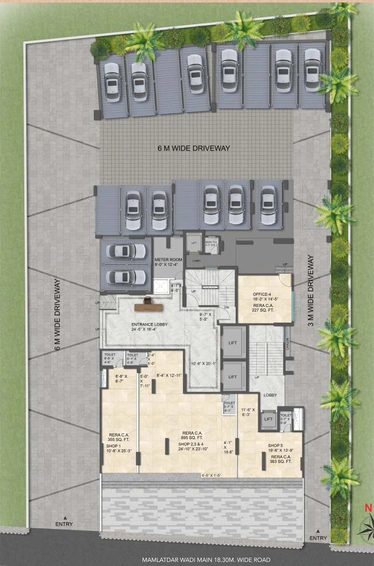 Master Plan of Swaanand Jaymala Sadan in Malad West, Mumbai - Image 157568