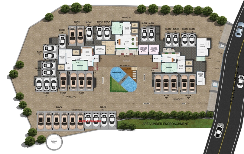 Master Plan of RJ Ashok Odyssey in Ghatkopar West, Mumbai - Image 157405