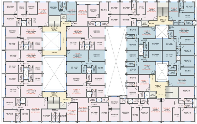 Floor Plan of Chintamani Parle Nimesh in Vile Parle East, Mumbai - Image 157006