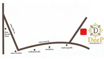 Location of Pooja Deep Residency - Image 94257
