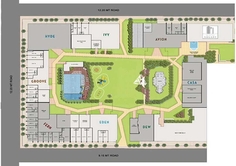 Master Plan of MICL Aaradhya One Earth in Ghatkopar East, Mumbai - Image 156396