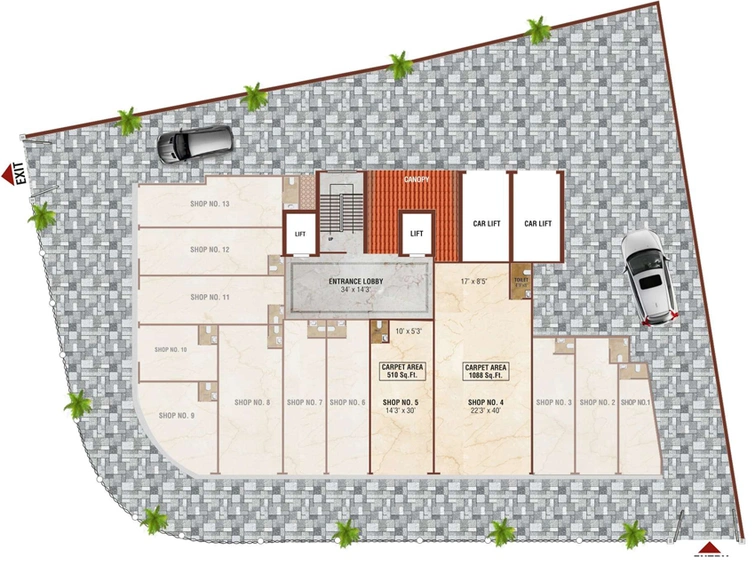 Master Plan of Manisha Prime in Mulund East, Mumbai - Image 155255