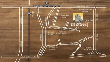 Location of New India Heights - Image 155043